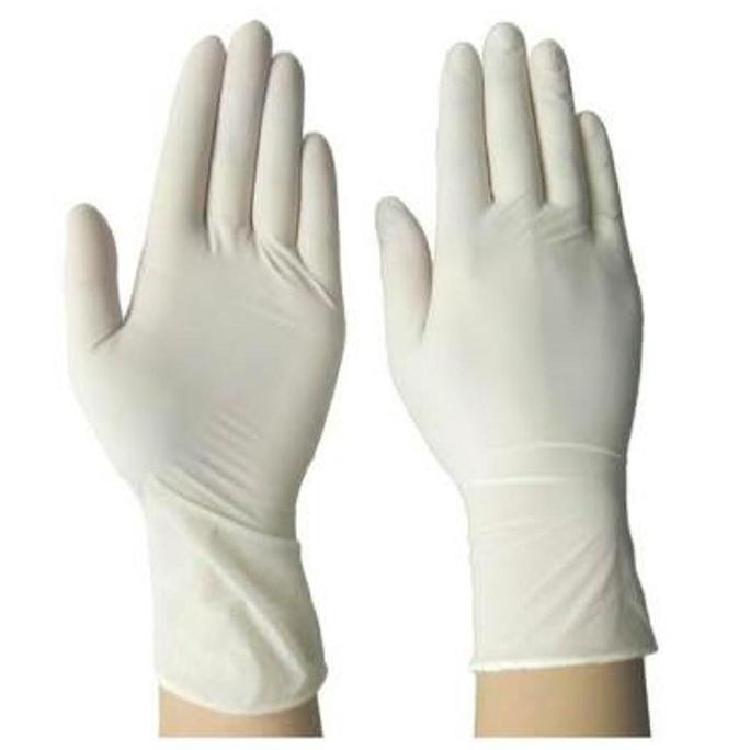 Istimewa- Sarung Tangan Karet Medis/Sarung Tangan Dokter Latex 1 Box Isi 100 Pcs