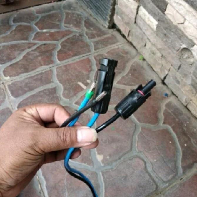 (Allthebest) Kabel VW-1 Awg 10 2x6mm cooper untuk panel surya