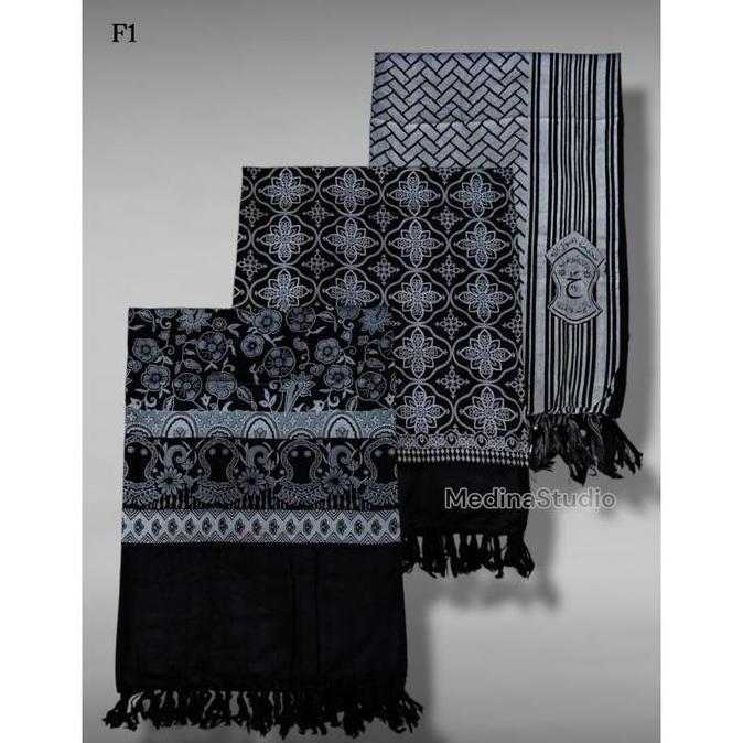 Cute- Terbaru Sorban Hitam Motif Khasmir Warna Hitam Logo Nu Trompah Batik Dewasa Pria Selendang Sya