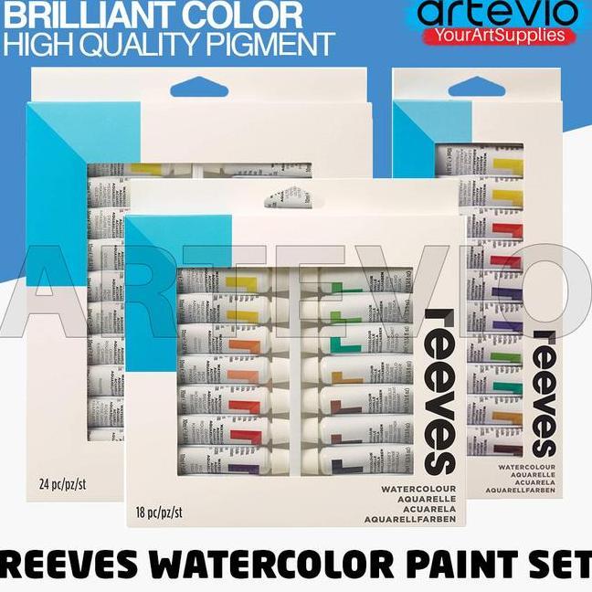Cat Air Cat Lukis Cat Watercolor Reeves Watercolor Paint Set