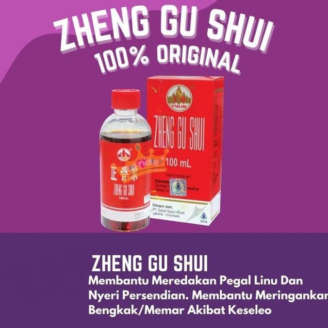 Cod,Bisa- Zheng Gu Shui 60 Ml Spray / Minyak Gosok Zheng Gu Shui Spray 60 Ml