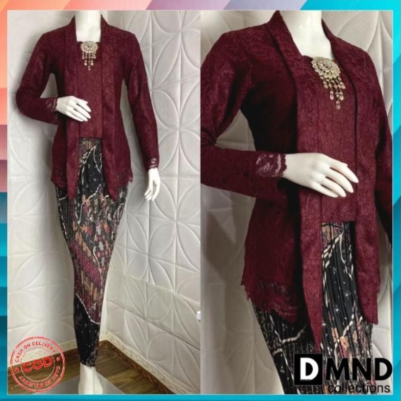 PREMIUM SET KUTU BARU BROKAT - KEBAYA KUTU BARU MODERN - KEBAYA WISUDA - KEBAYA MODERN - BROKAT
