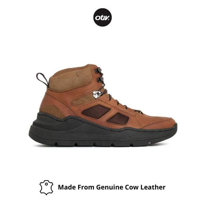 Kakikaki- Otiv Xander Boots - Sepatu Kulit Sepatu Riding Gunung Pria