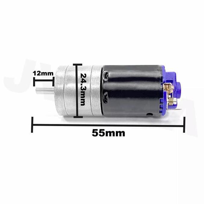 Lansungkirim- Motor 370 Reducer Gearbox Single Speed Rc Mn Wpl Rgt