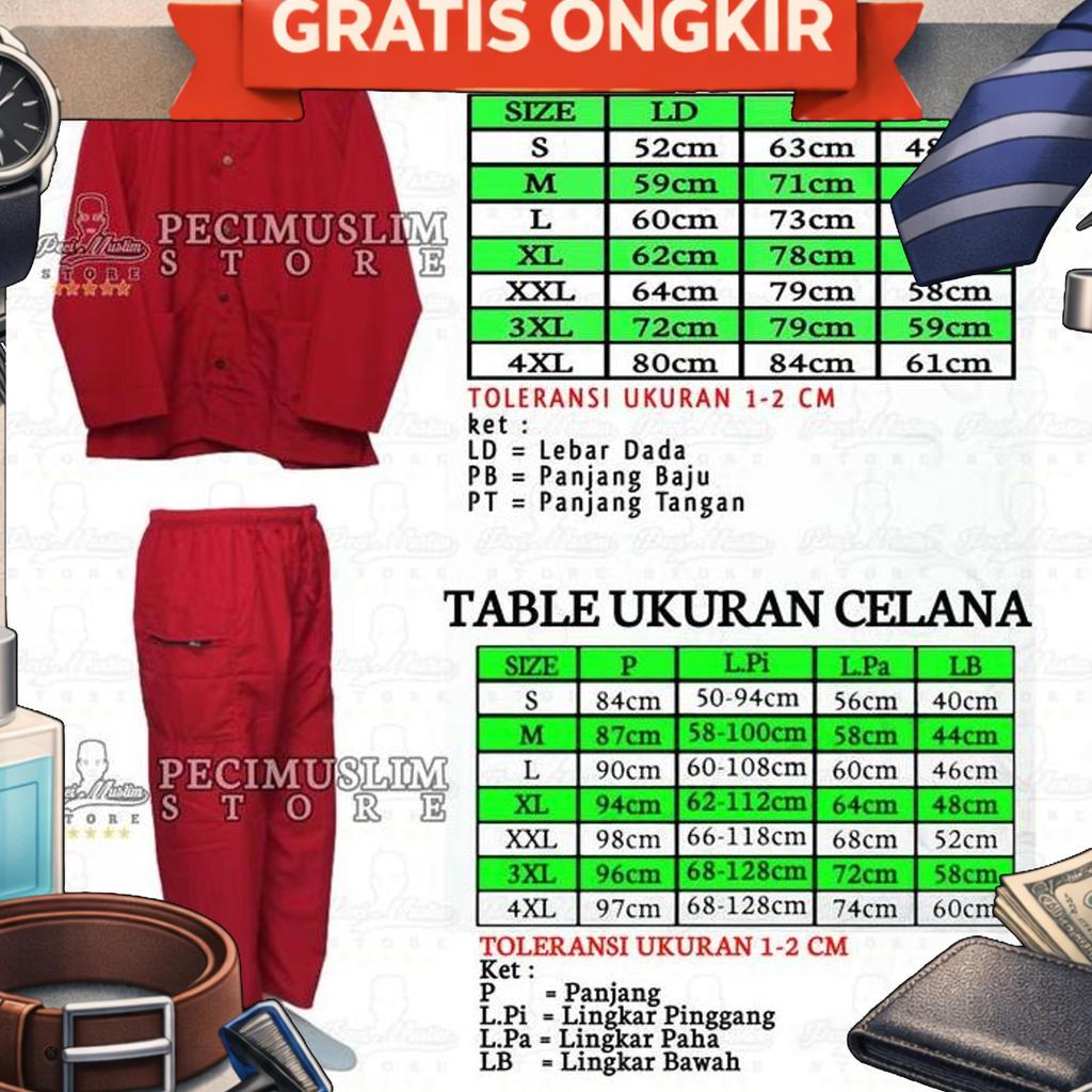 Baju Pangsi Adat Sunda Betawi Jawa Pria Dewasa