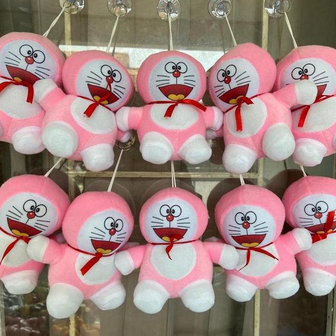 Gas,Cod- Boneka Gantungan Doraemon Warna Warni 15Cm Dolls Toys