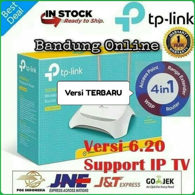 Lansungkirim- Tplink Tl Wr840N Router 300Mbps Ap Repeater Extender Wisp