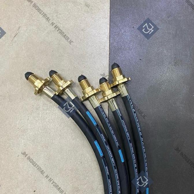 NEW PIGTAIL SELANG GAS 50KG 1/2" HIGH PRESSURE SELANG KAWAT HARFLEX (HIGH QUALITY HOSE) BEST