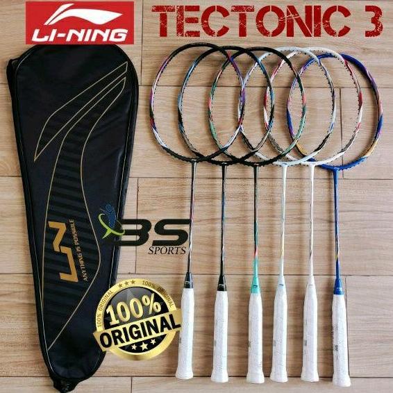 RAKET BADMINTON LINING TECTONIC 3 ORIGINAL