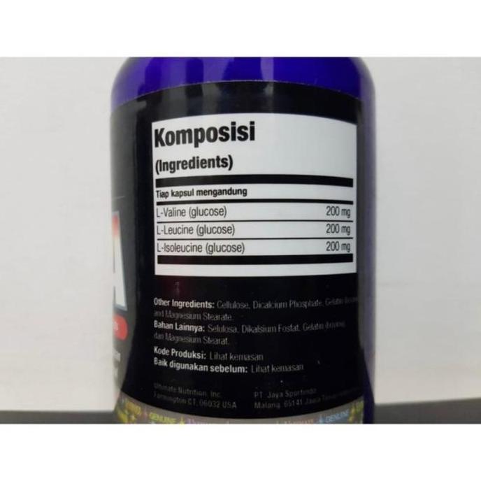Cod,Bisa- Un Bcaa 500 Mg 120 Caps Kapsul
