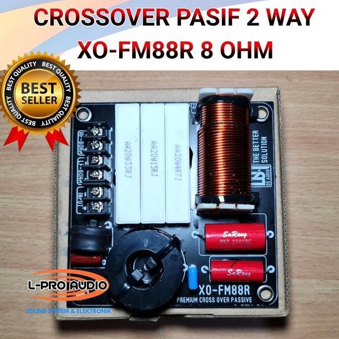 Crossover pasif 2 way XO-FM88R 8 ohm
