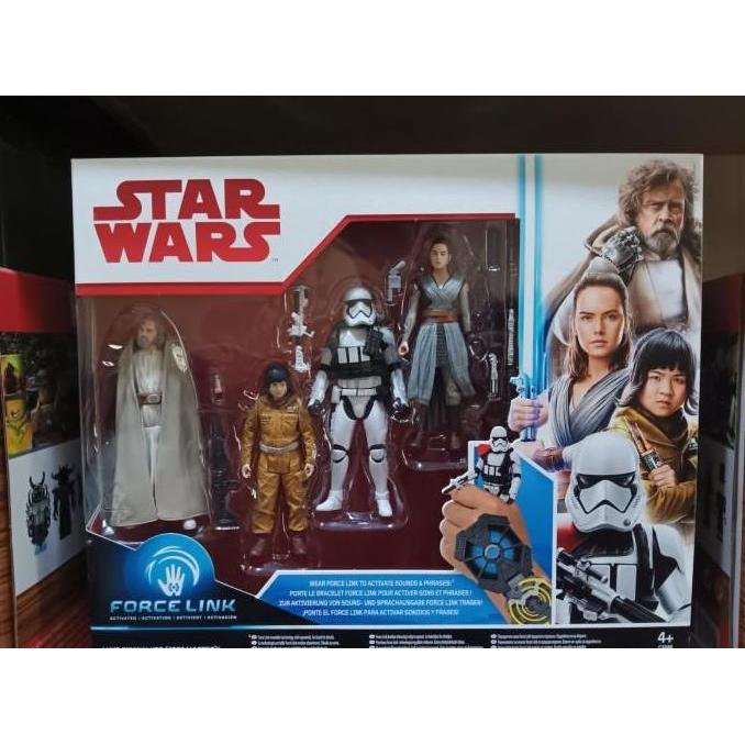 Hasbro STAR WARS Force Link Action Figures Complete Set of 4 Kohls Exclusive