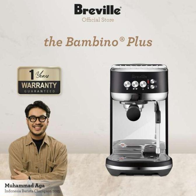 Cookwill- Breville The Bambino Plus - Mesin Kopi Espresso Coffee
