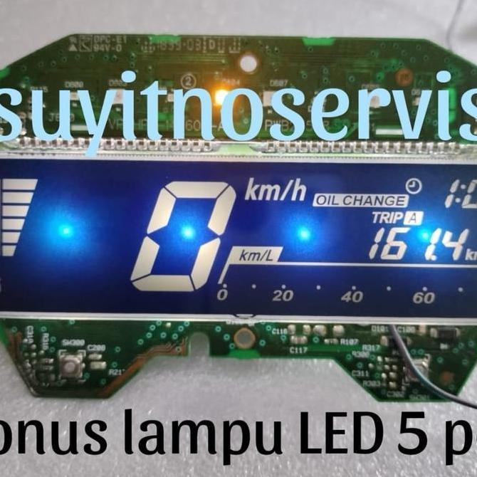 Look- Lcd New Vario 125-150 Lcd Speedometer New Vario