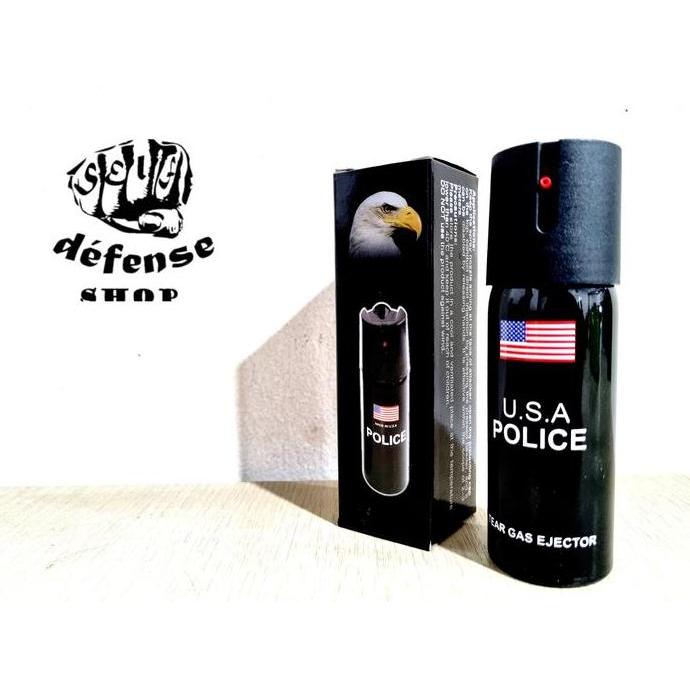 Pepper Spray Police 60ml-Semprotan Merica-Gas Air Mata "Self Defense"