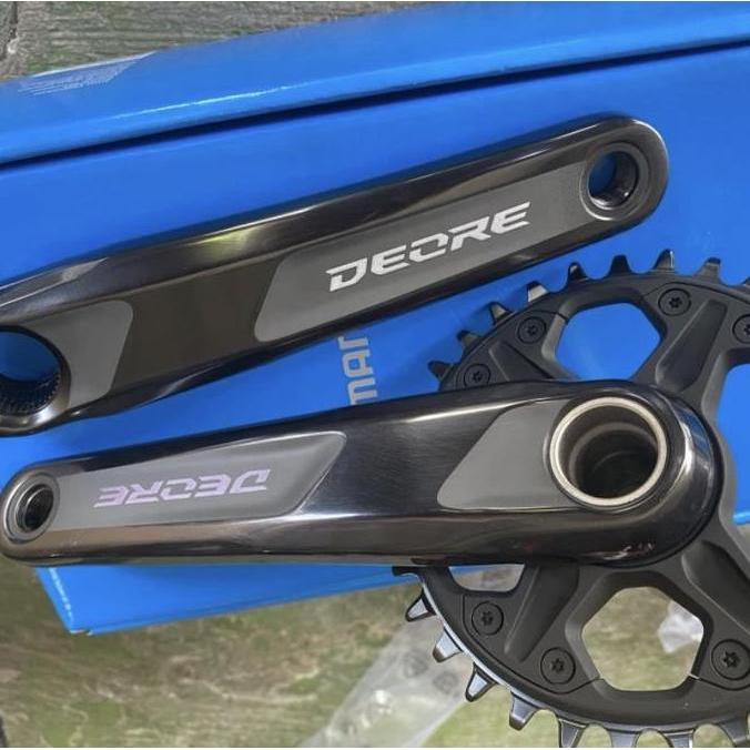Crank shimano deore fc m6100 12 speed crank deore single speed