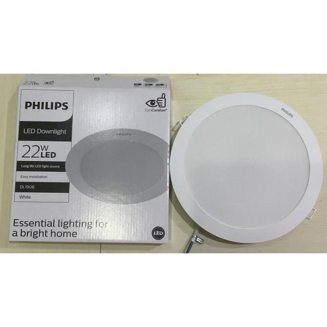 Bestone- Downlight LED PHILIPS ERIDANI 22W 8inch 22 Watt DL190B 22 W 22Watt
