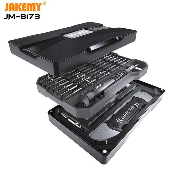 Jakemy JM-8173 69 in 1 Obeng Set Handphone Laptop Jam Tangan Tri-wing