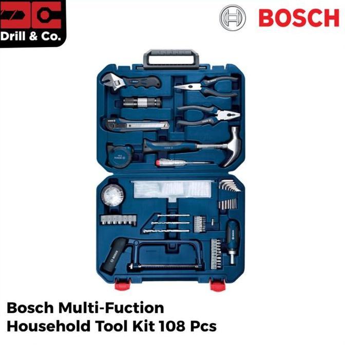 Bosch 108 Tool Kit Multi Complete Set