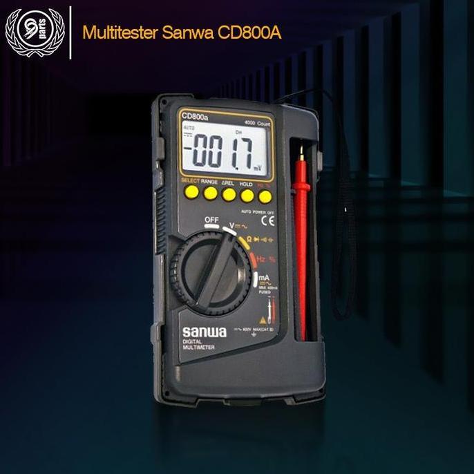 Bestone- Multitester Digital Sanwa CD800A Original / Avometer Digital Sanwa