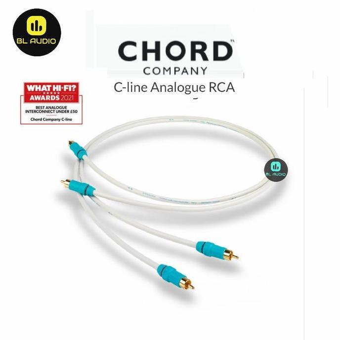 Tersedia Chord C Line C-Line Cable Analog Interconect Rca 1M