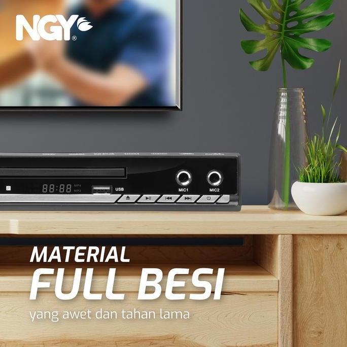 Bestone- NGY DVD Player HDMI Besi Twin Mic Karaoke USB | NGY766 NAGOYA