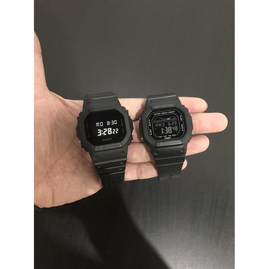 Casio Gshock Couple DW 5600BB & BLX 560-1 LUIS