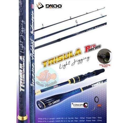 Termurah Joran Spinning Daido Trisula Light Jigging Pro Series