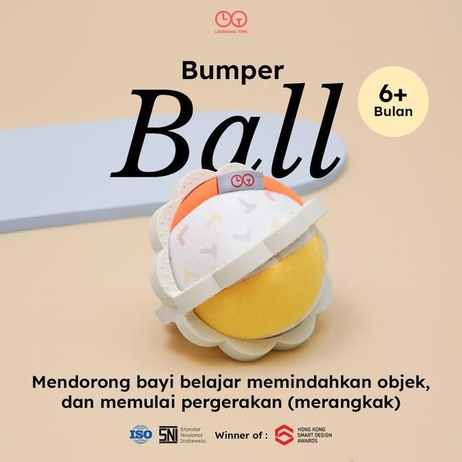 BEST SELLER / PREMIUM Learning Time Bumper Ball Movement Series - Mainan Bola Bayi 4-12 Bulan
