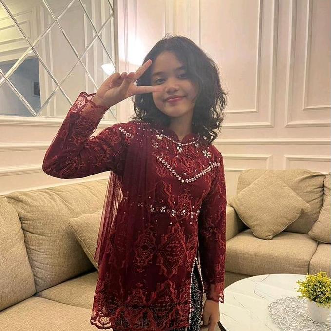 Promo GB Setelan Kebaya anak Modern Kebaya INARA anak umur 3-12 tahun Kebaya Wisuda anak SD Fashion 