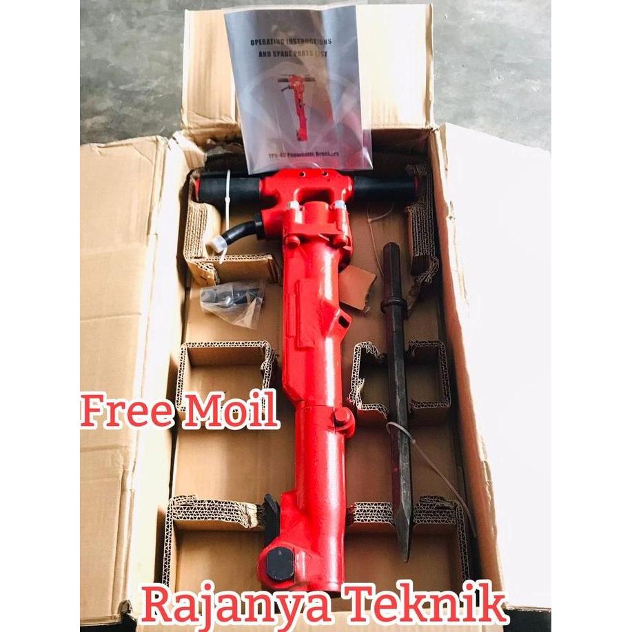 Jack Hammer Tpb-40 Pneumatic Breker Toku Heavy Duty Pekan Promo