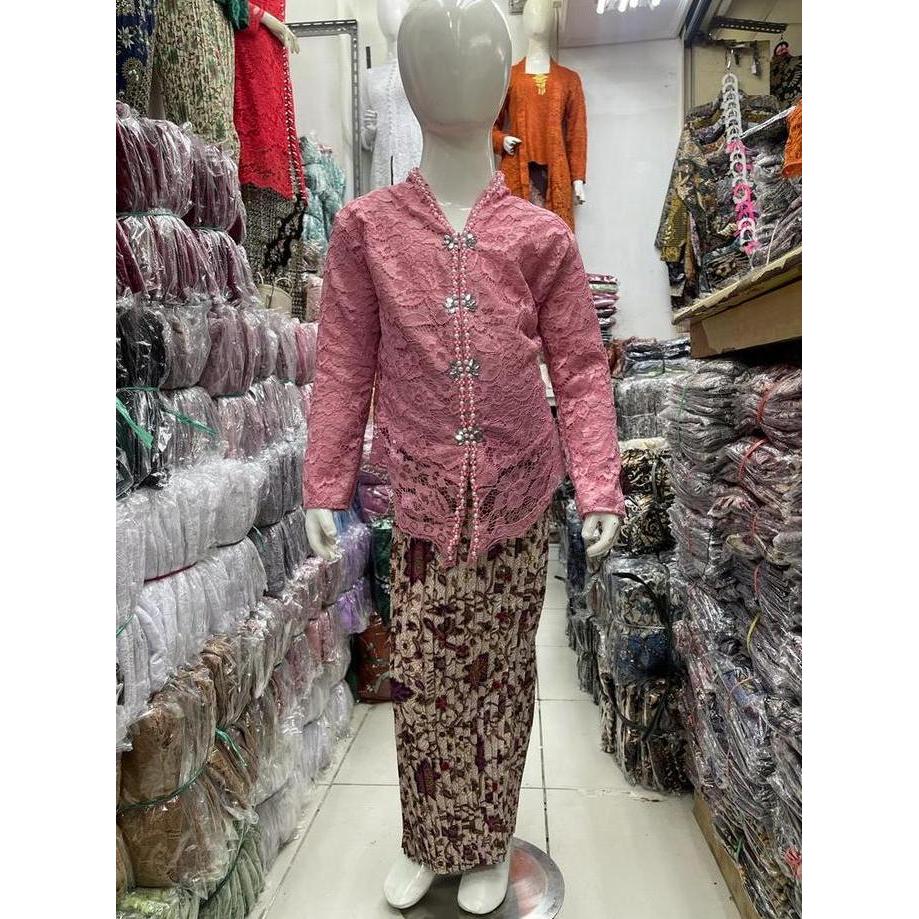 Promo SETELAN KEBAYA ENCIM ANAK PEREMPUAN / KEBAYA ANAK / KEBAYA ANAK TANGGUNG / KEBAYA / KEBAYA ANA