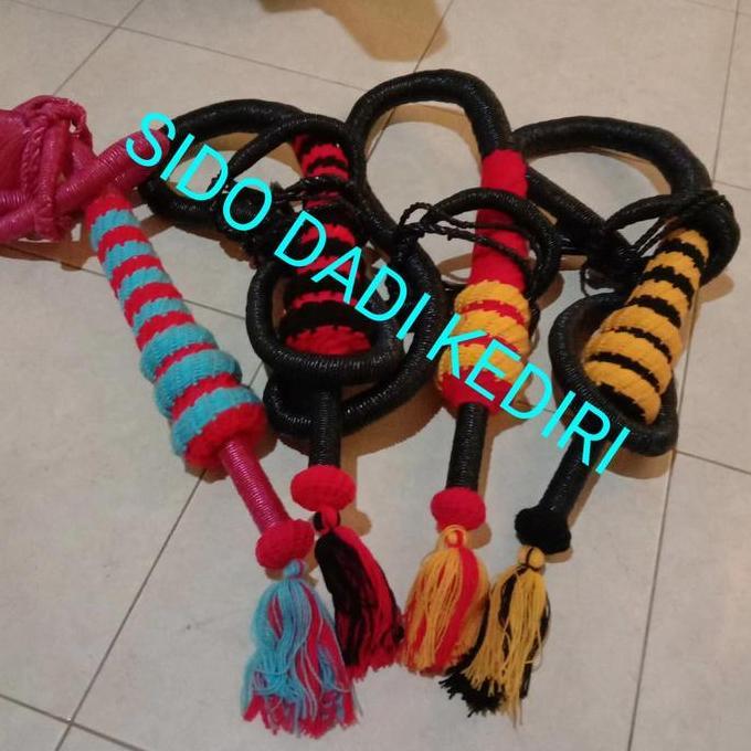Thebest- pecut bopo cambuk bopo panjang 3 meter cambuk tari pecut jaranan devil