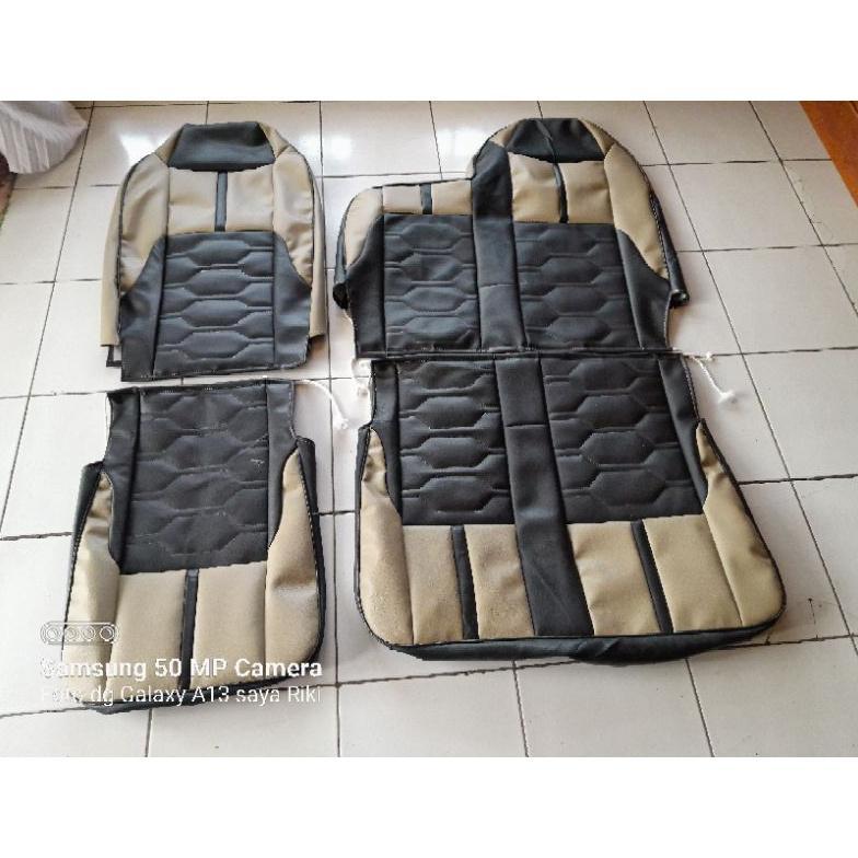 Premium Sarung Jok Mobil Isuzu Traga Motif Variasi Standar