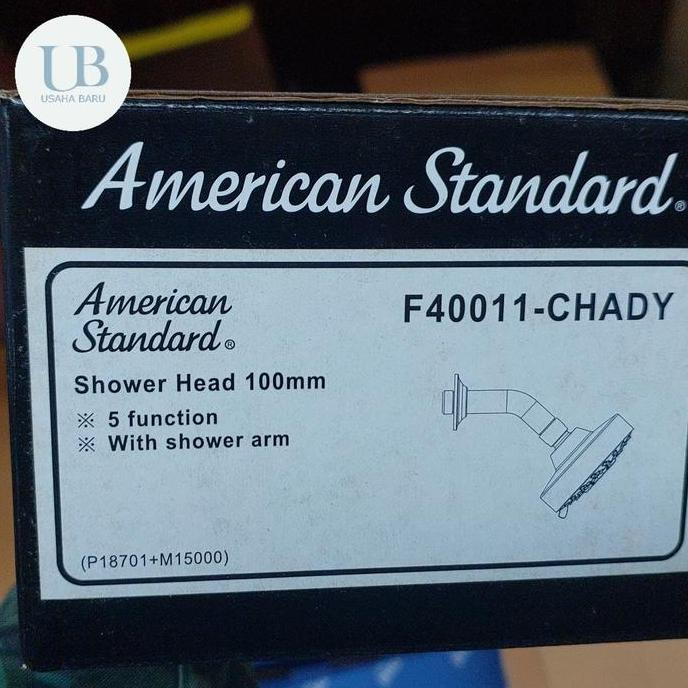 SHOWER TANAM TEMBOK | HEAD SHOWER AMERICAN STANDARD SHOWER HEAD100MM  AMERICAN STANDARD CHADY