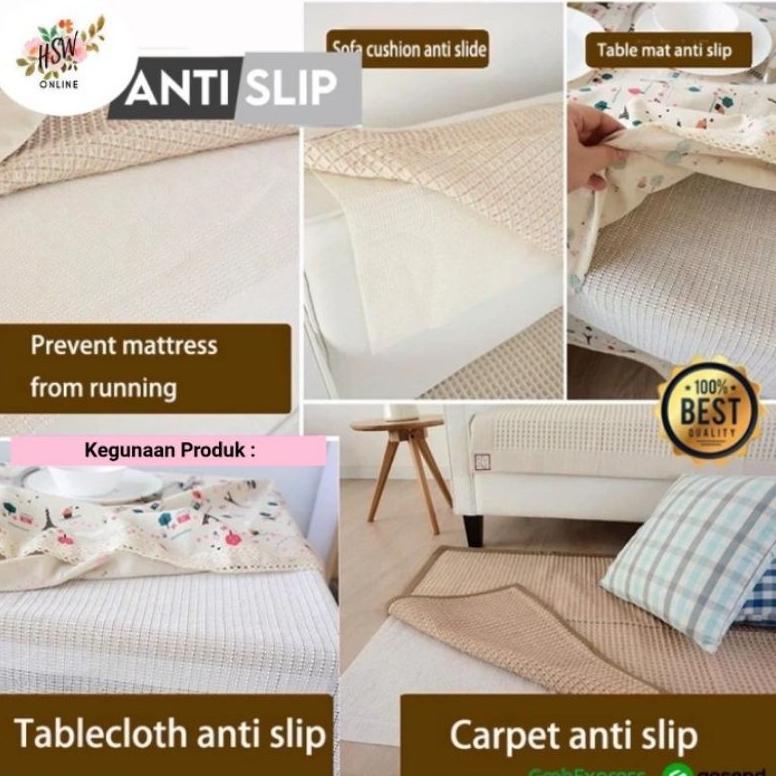 Promo Bulan Ini Alas Anti Slip Kasur Lantai Lapisan Bawah Karpet Pvc Dash Mat Pelapis Tikar Dasboard