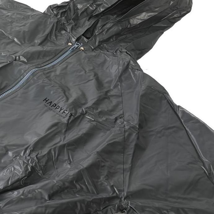 Sale Happyfit - Baju Saja - Sauna Suit Top With Zipper & Hood - Baju Sauna - Tracksuit (Available Bi