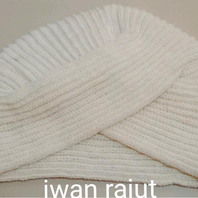 Thebest- ciput rajut turban instan premium