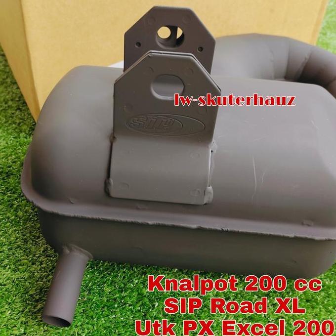 Knalpot Bigbox SIP Road XL by SIP Germany utk PX Excel 200 Terlaris