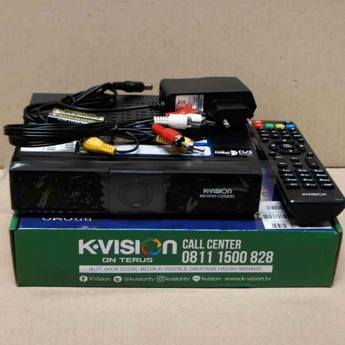 TERBARU Receiver / Decoder K-Vision Bromo C 2000 BISA GRAB