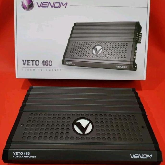Power mobil 4 channel venom elemento veto 406 original garansi resmi