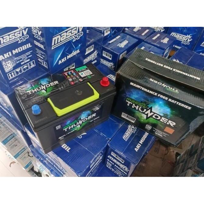 AKI MOBIL MITSUBISHI PAJERO MASSIV THUNDER NX120-7L 95D31L 105D31L Terlaris