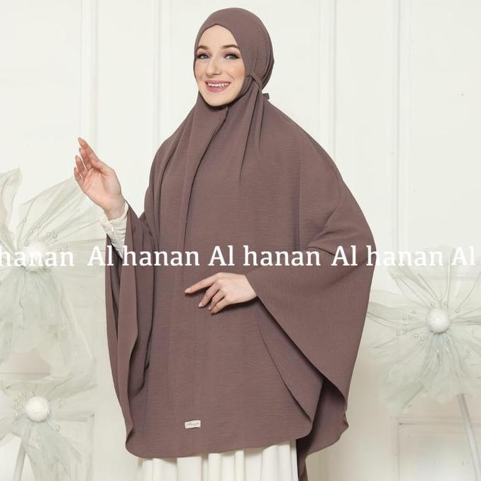 Thebest- Bergo Maryam Jumbo XXXL Crinkle Premium/Bergo Maryam Tali Jumbo