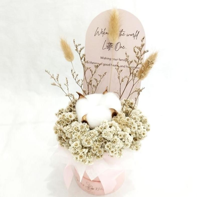 [Hello.Missflorist] Mini Bloom Box Flower / Bloom Box Bunga Kering / Bloom Box Dried Flower / Flower