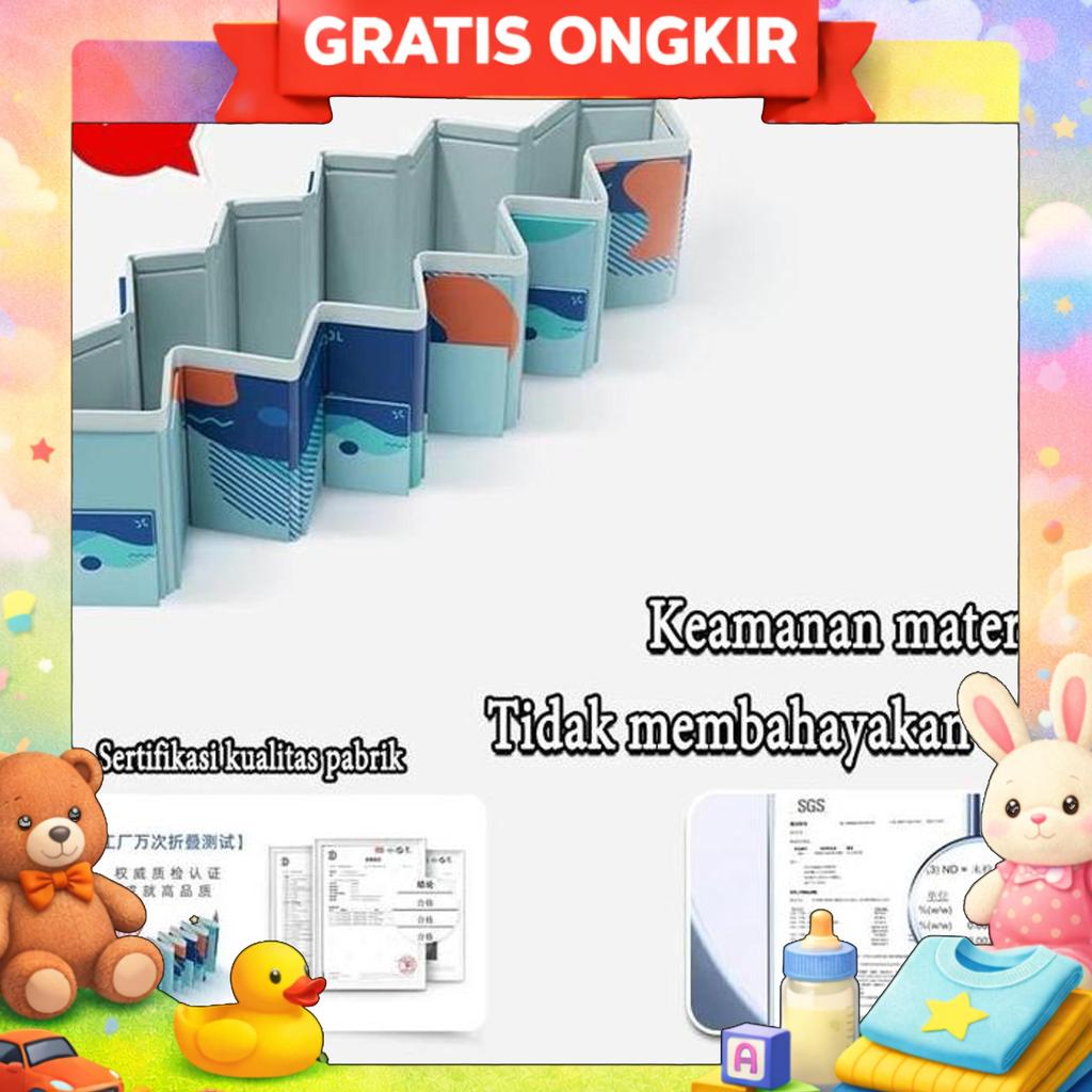 Sportx Kolam Lipat Jumbo Portabel 3 Meter, Kolam Renang Bayi 10 Orang, Tidak Perlu Tiup, 4 Lapisan B