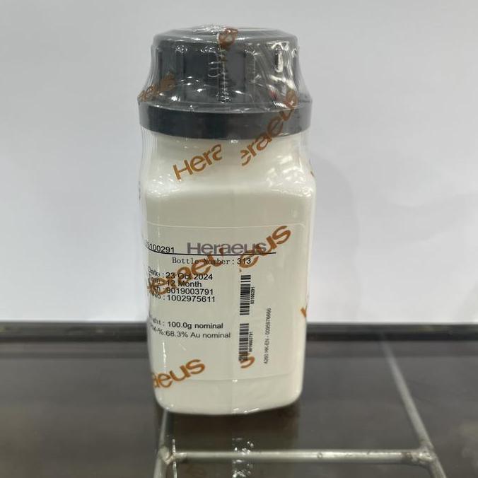 Bubuk Emas / Sepuh Emas Heraeus 68% Per 1 Gram Original