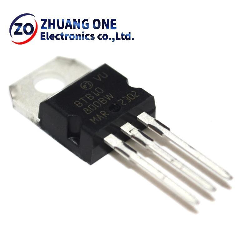 10pcs BTB16-600BW TO-220 BTB04-600SL BTB10-800BW BTB12-600C BTB16-700SW BTB12-800B BTB16-600B BTB12-