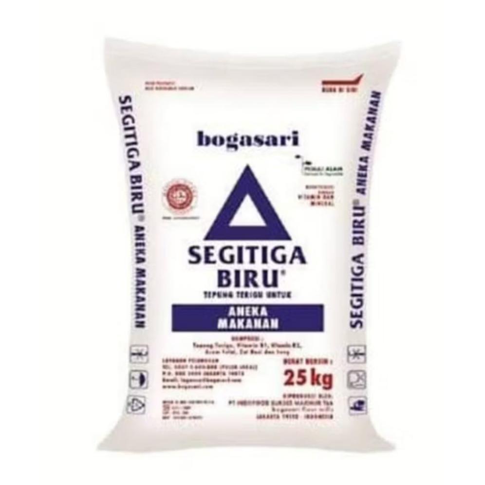 Tepung Terigu Segitiga Biru 1 sak (25kg)