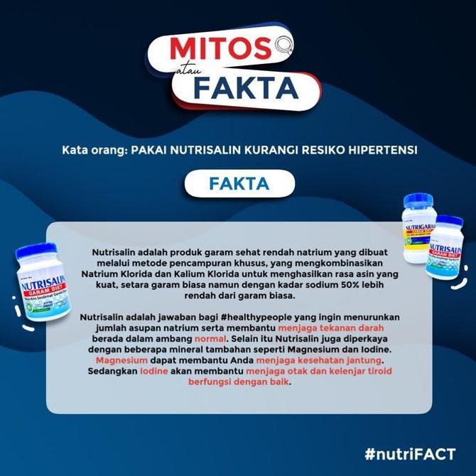 Milkking- Garam Sehat Nutrisalin 200 Gram