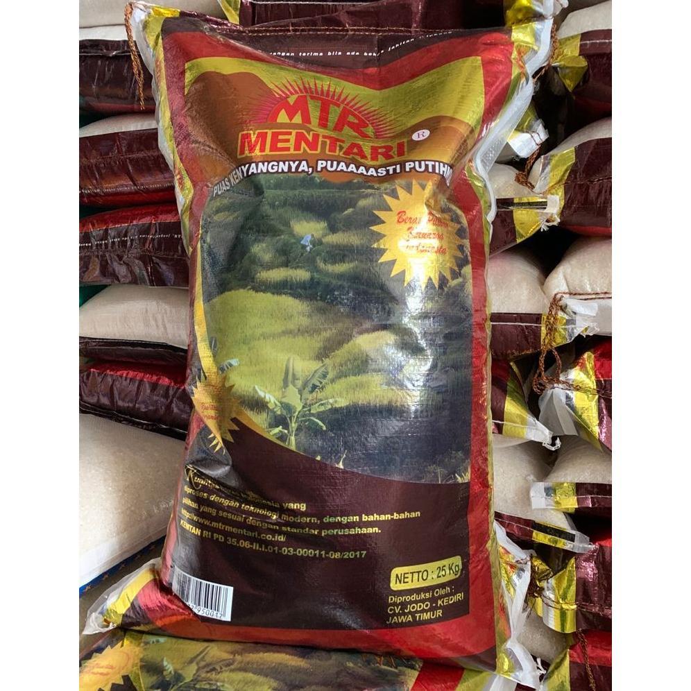 Beras Mentari 25 Kg Khusus Instant Pengiriman Aman